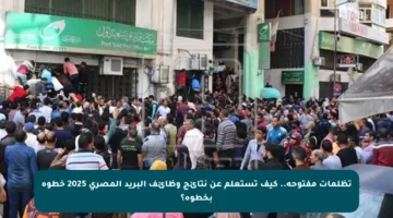 تظلمات مفتوحة.. كيف تستعلم عن نتائج وظائف البريد المصري 2025 خطوة بخطوة؟